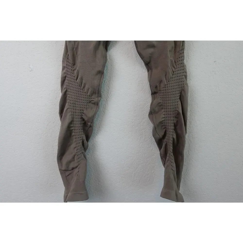 Alphalete Amplify Contour Leggings - Taupe Scrunch Butt, Size Small